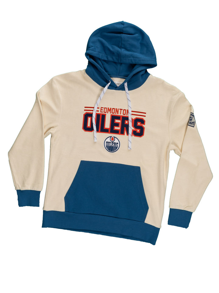 Edmonton Oilers NHL Unisex Reverse Terry Retro Premium Hoodie