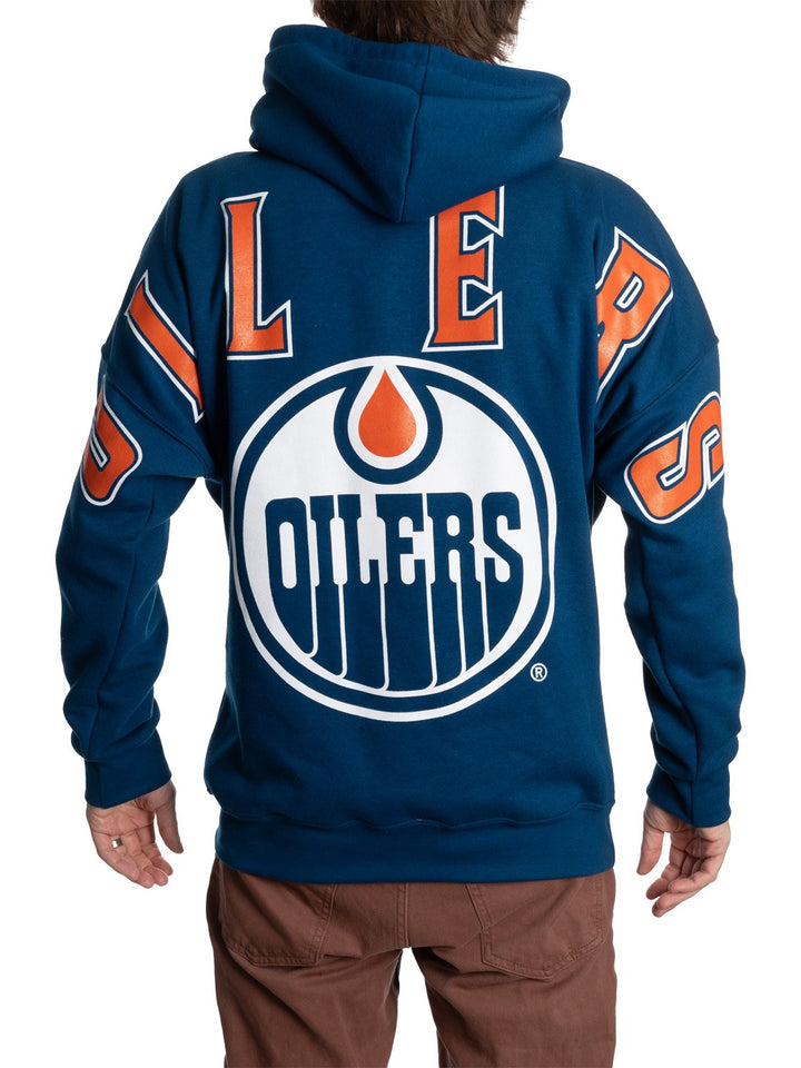 Arm to Arm Calhoun NHL Licensed Edmonton Oilers Ultimate Fan Hoodie