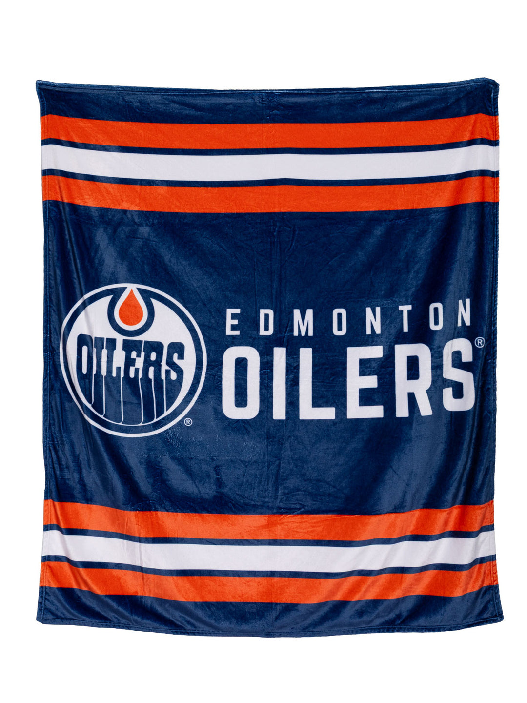Official NHL Licensed Edmonton Oilers Essential Blanket