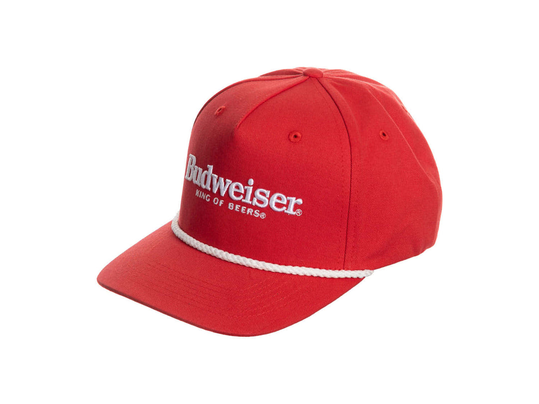 Budweiser 3D Embroidery Logo Slight Curve Hat