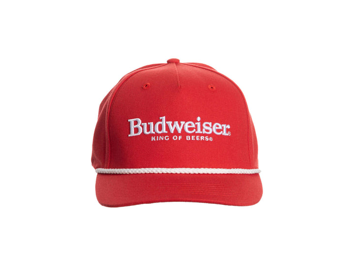 Budweiser 3D Embroidery Logo Slight Curve Hat
