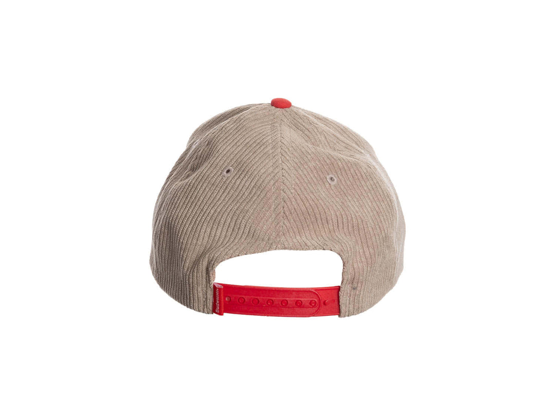 Budweiser Printed Patch Logo Full Curve Hat