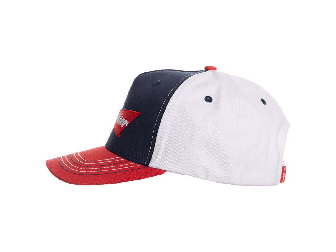 Budweiser 3D Embroidery Logo Full Curve Hat