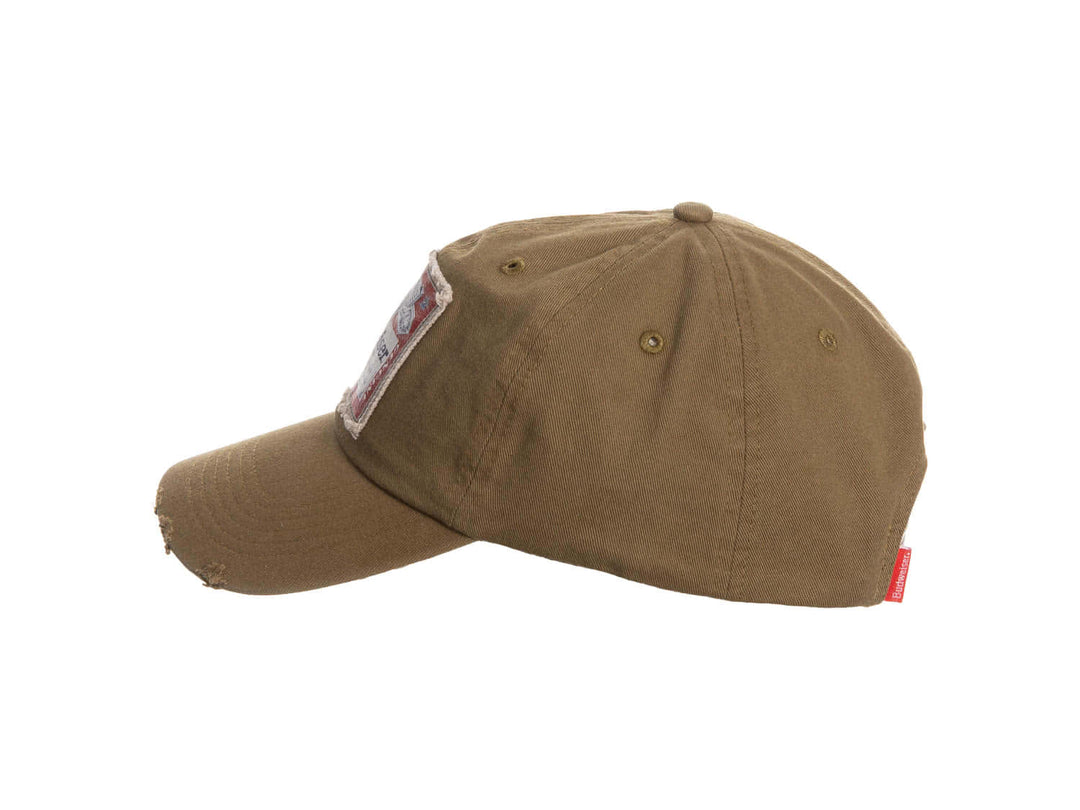 Budweiser Print Patch Logo Full Curve Hat