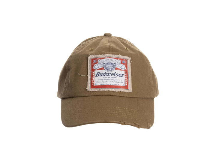 Budweiser Print Patch Logo Full Curve Hat