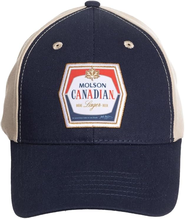 Molson Canadian Classic Label Baseball Hat