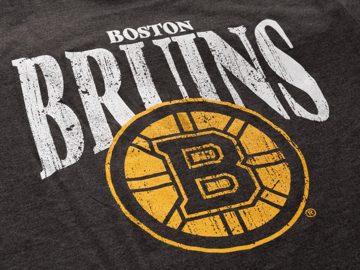 Official NHL Licensed Boston Bruins Vintage Wash Long Sleeve Shirt
