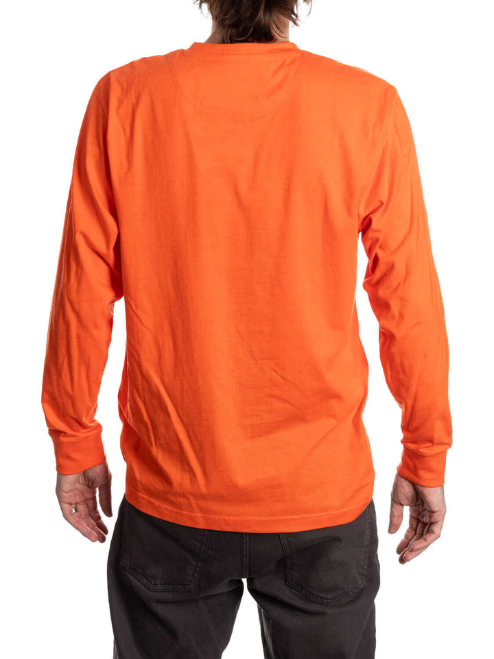 Official NHL Licensed Edmonton Oilers Vintage Wash Long Sleeve Shirt
