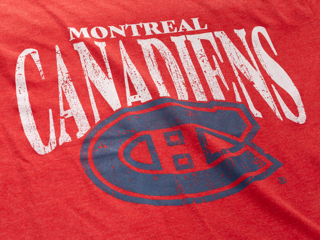 Official NHL Licensed Montreal Canadiens Vintage Wash Long Sleeve shirt