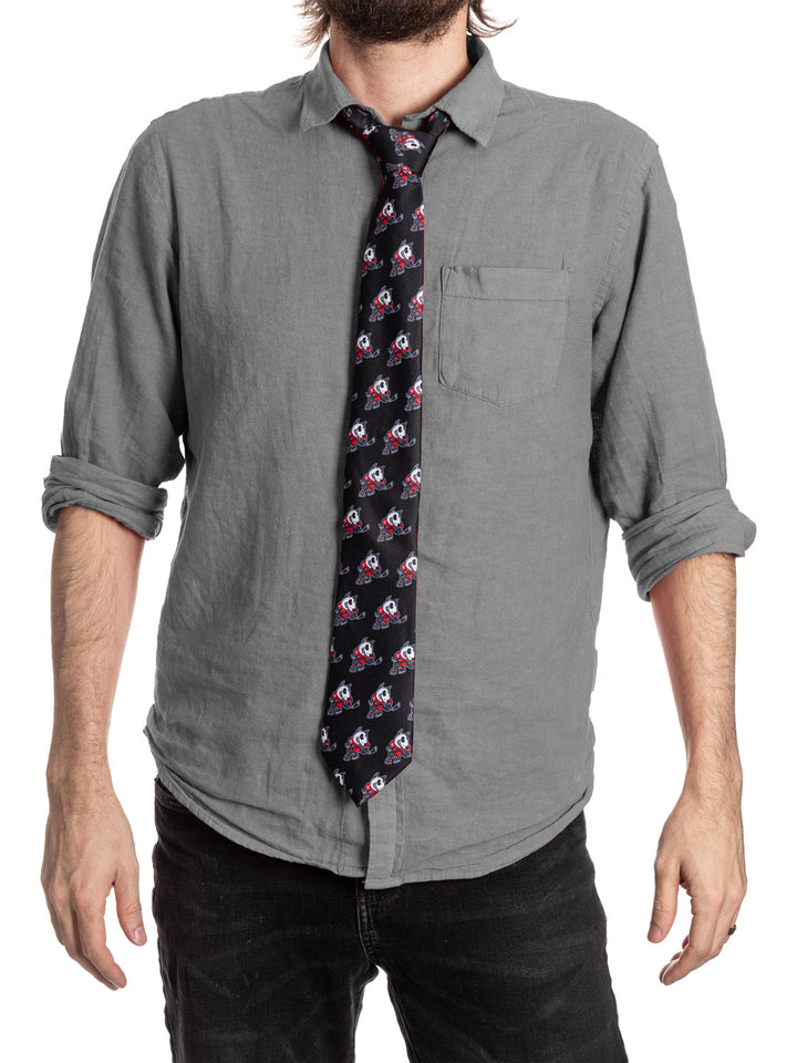 Niagara IceDogs 'Bones' Scatter Print Necktie