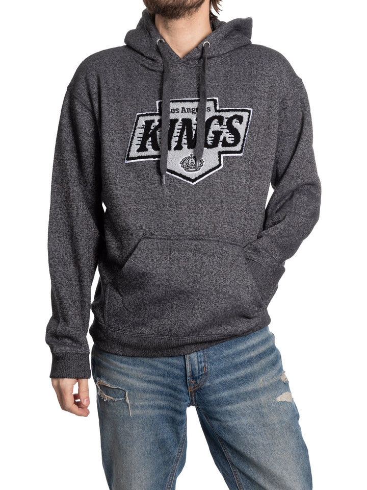 NHL Los Angeles Kings Unisex Nantucket Hoodie with Chenille Logo Crest