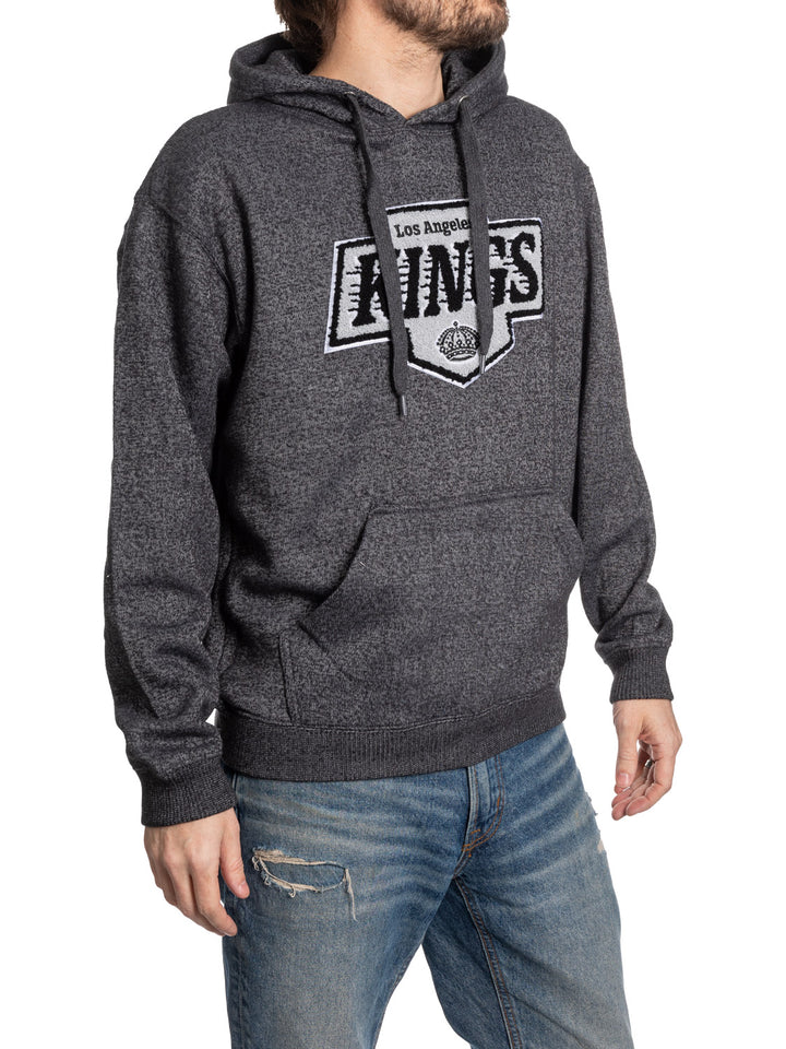 NHL Los Angeles Kings Unisex Nantucket Hoodie with Chenille Logo Crest