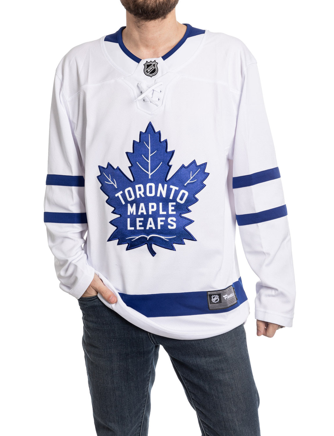 Toronto Maple Leafs Fanatics Branded Breakaway Blank Jersey White
