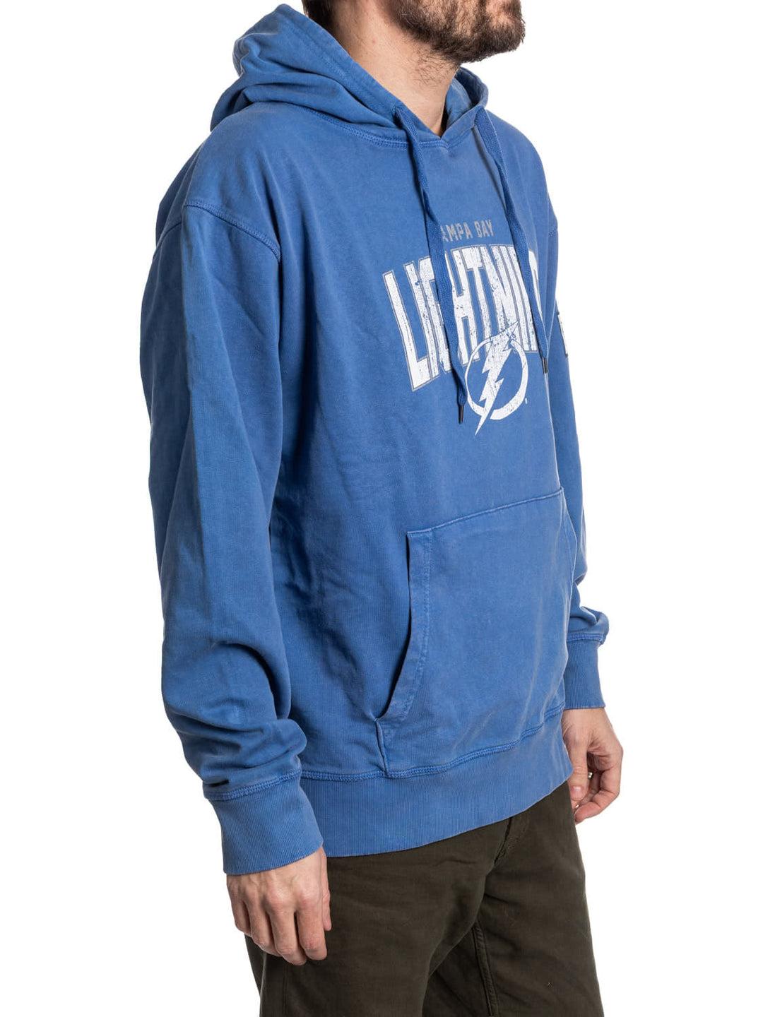 Official NHL licensed Tampa Bay Lightning Unisex Acid Wash Hoodie