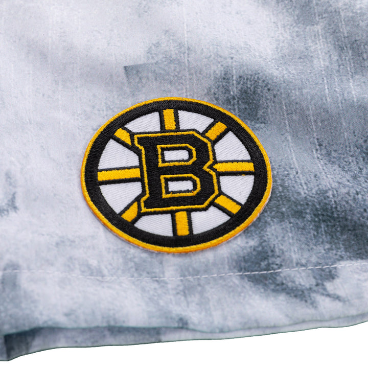 Boston Bruins Grey Watercolour Boardshorts for Men