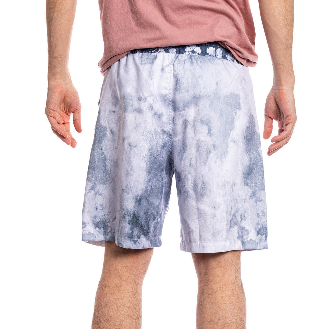 New Jersey Devils Grey Watercolour Boardshorts for Men