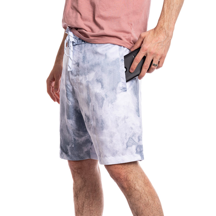 New Jersey Devils Grey Watercolour Boardshorts for Men