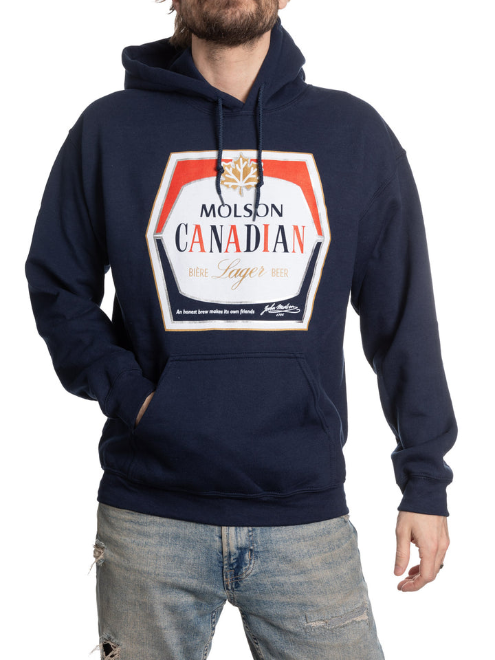 Molson Canadian Retro Logo Pullover Hoodie