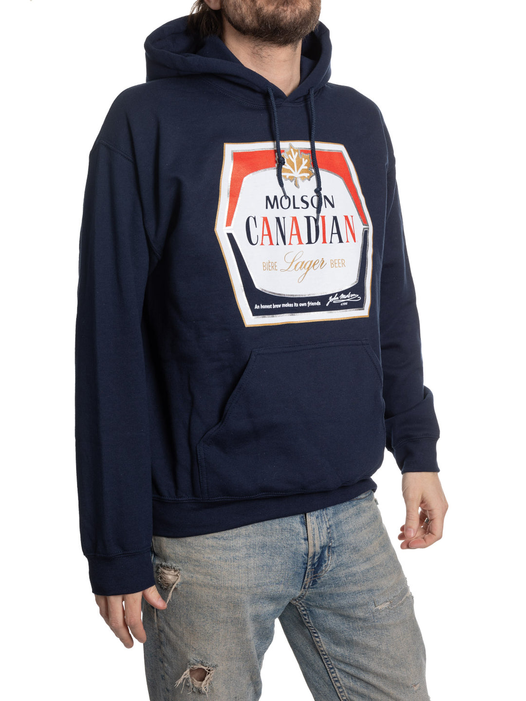 Molson Canadian Retro Logo Pullover Hoodie