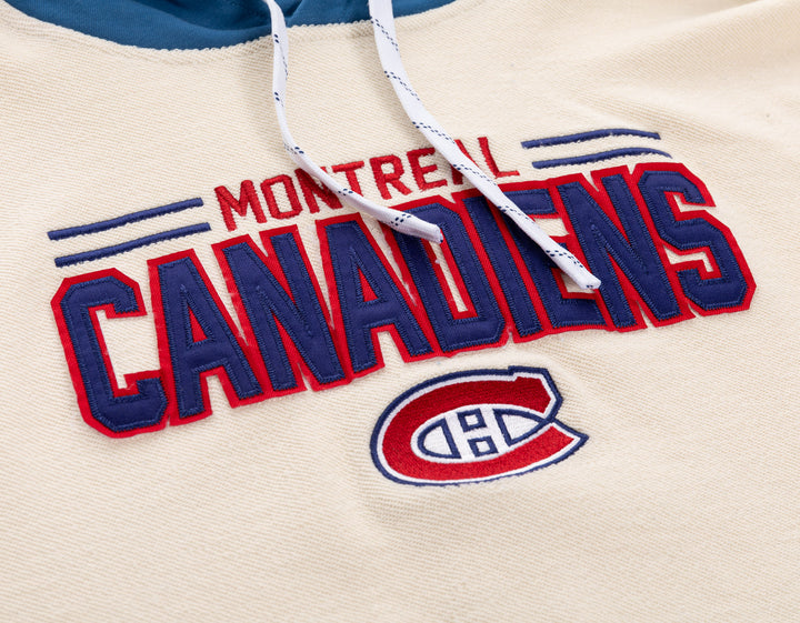 Montreal Canadiens NHL Unisex Reverse Terry Retro Premium Hoodie