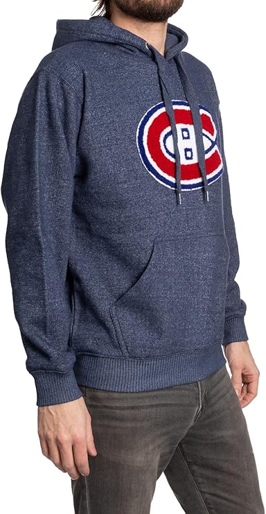 NHL Montreal Canadiens Unisex Nantucket Hoodie with Chenille Logo Crest