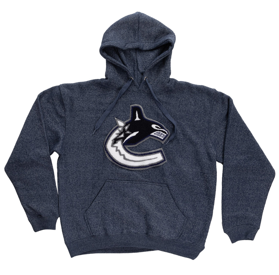 NHL Vancouver Canucks Unisex Nantucket Hoodie with Chenille Logo Crest