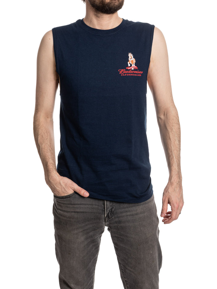 Budweiser Clydesdale Sleeveless T-shirt