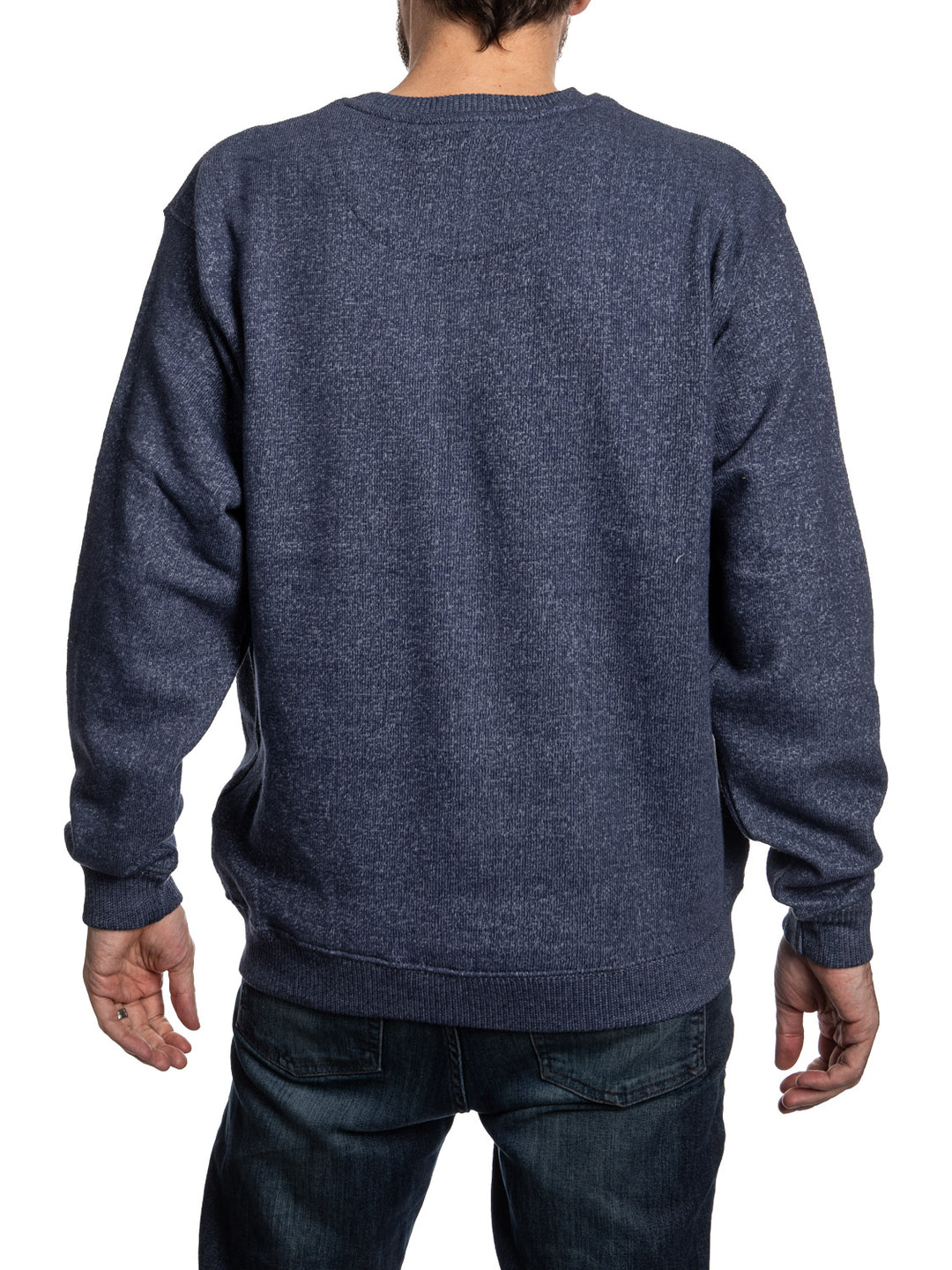 Edmonton Oilers NHL Unisex Cabin Crew Neck Sweater with chenille logo