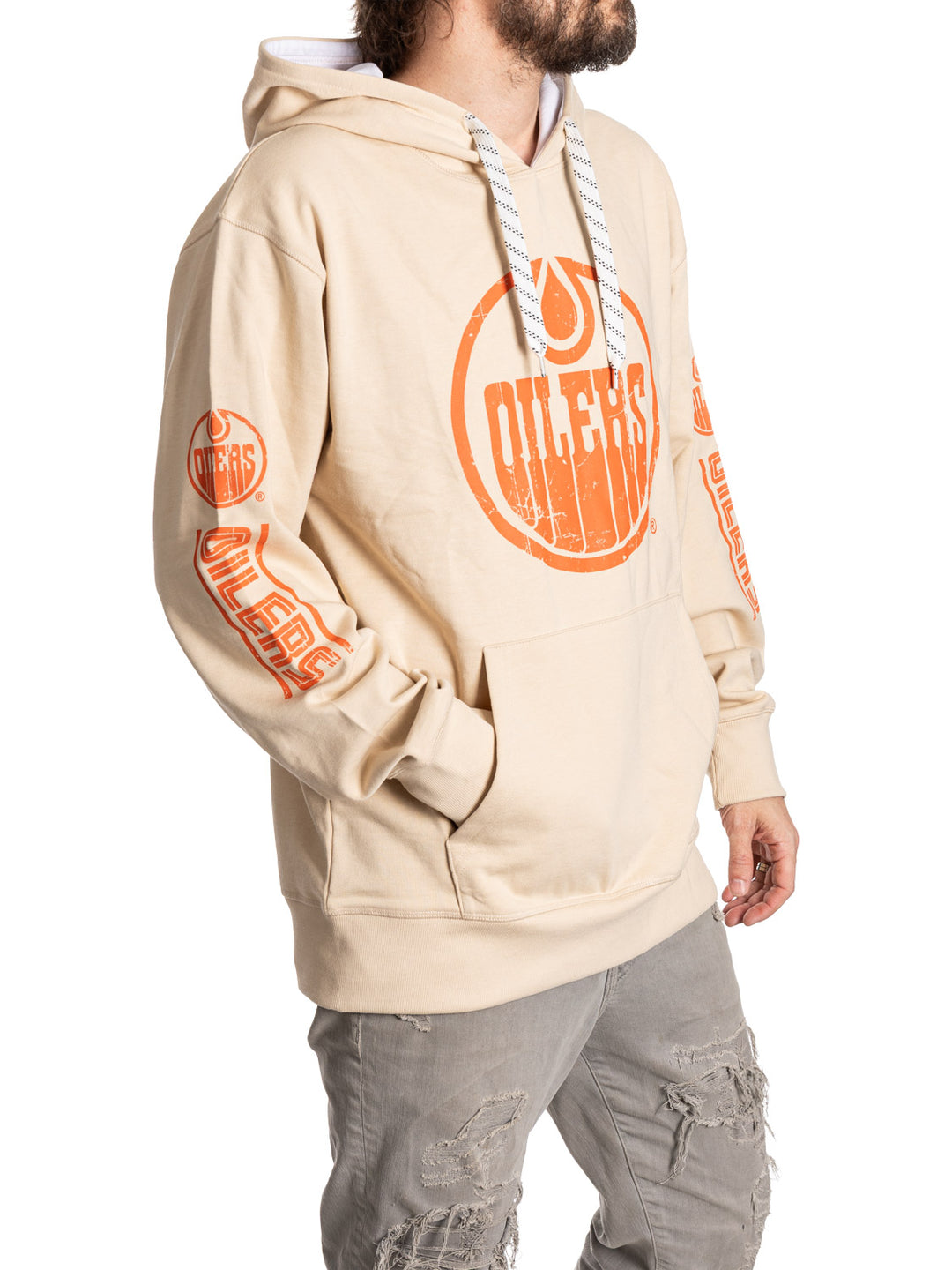 Official Licensed NHL Edmonton Oilers Vintage Vibes Hoodie