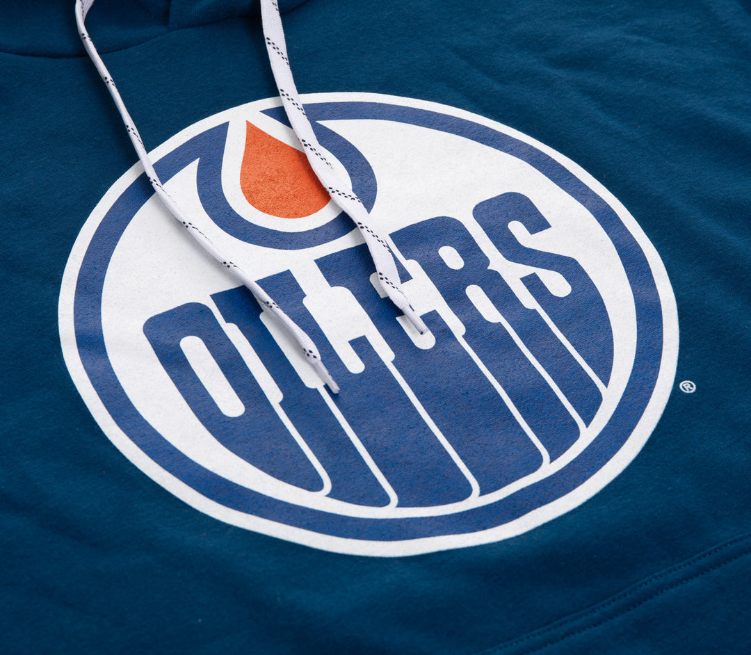 Edmonton Oilers Varsity Retro Style Hoodie