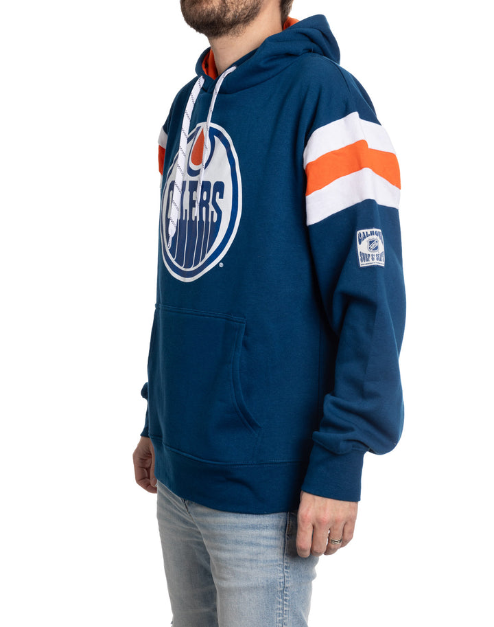 Edmonton Oilers Varsity Retro Style Hoodie