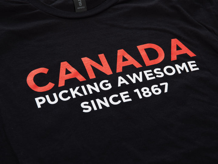 Canada Pucking Awesome since 1867 Unisex T-shirt