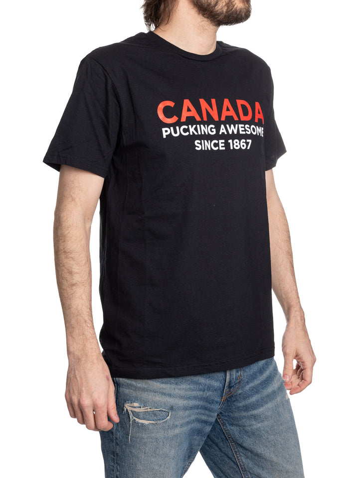 Canada Pucking Awesome since 1867 Unisex T-shirt