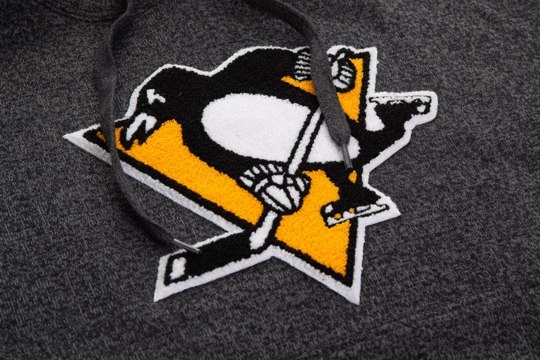 NHL Pittsburgh Penguins Unisex Nantucket Hoodie with Chenille Logo Crest