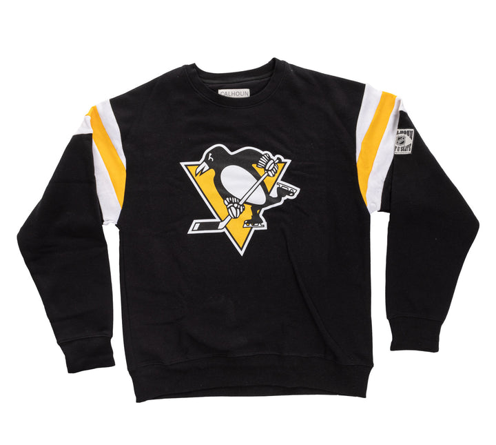 Pittsburgh Penguins Varsity Retro Style Crewneck Sweater