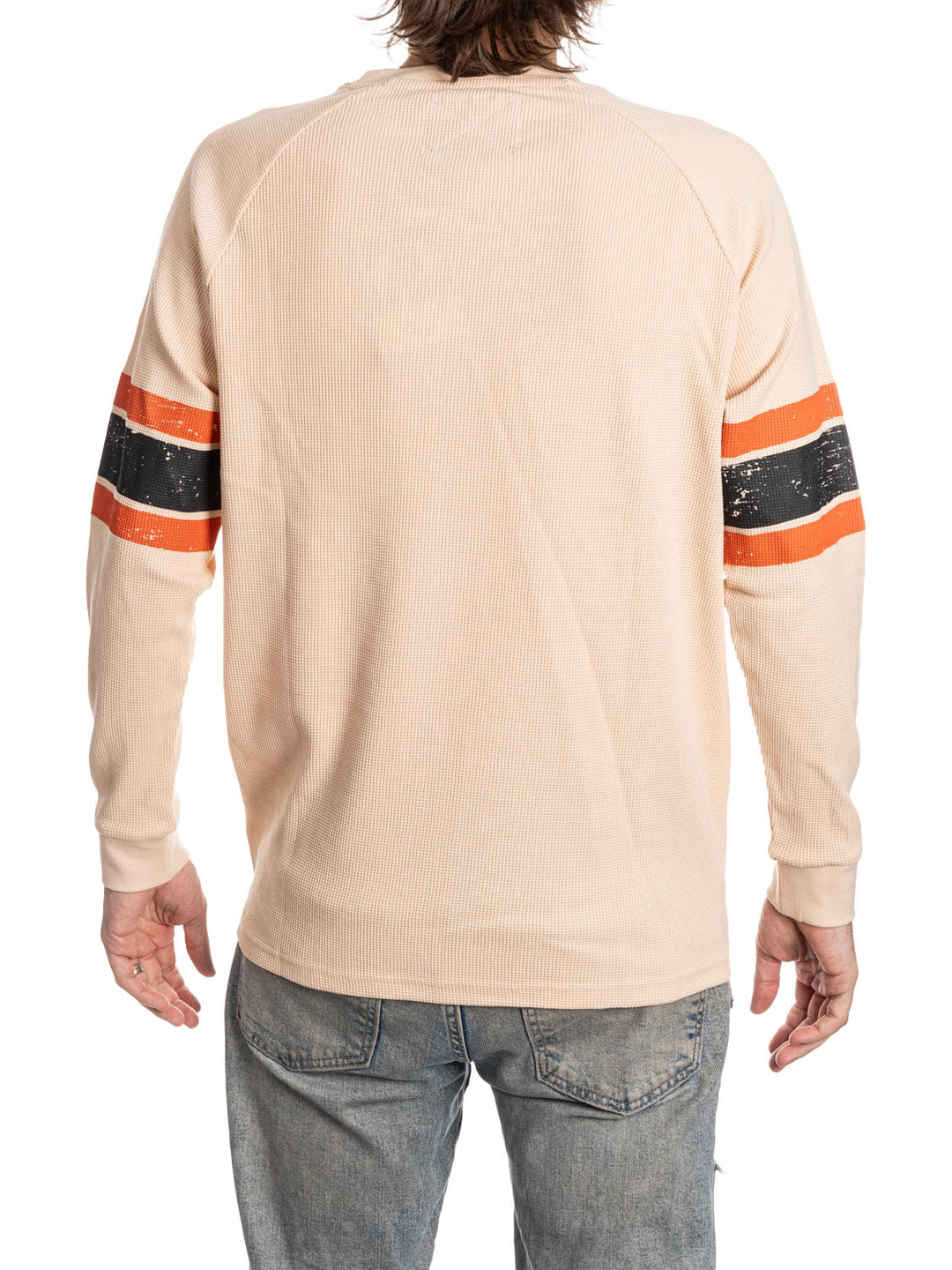 Official Licensed NHL Philadelphia Flyers Long Sleeve Waffle Crewneck