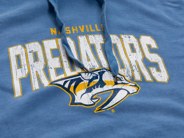 Official NHL licensed Nashville Predators Unisex Acid Wash Hoodie