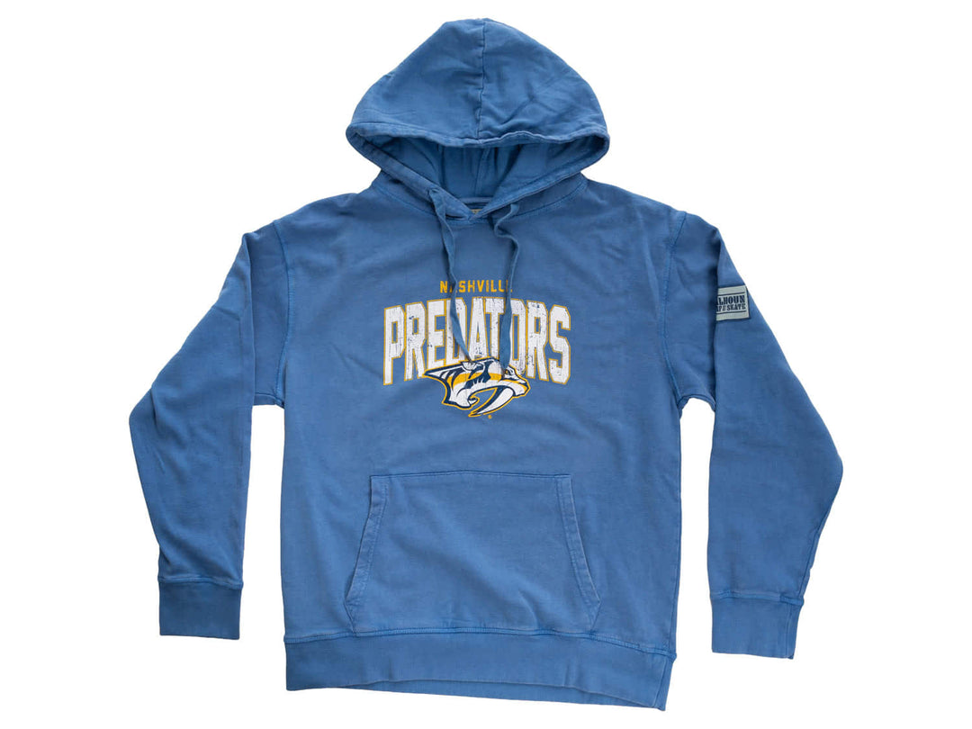 Official NHL licensed Nashville Predators Unisex Acid Wash Hoodie