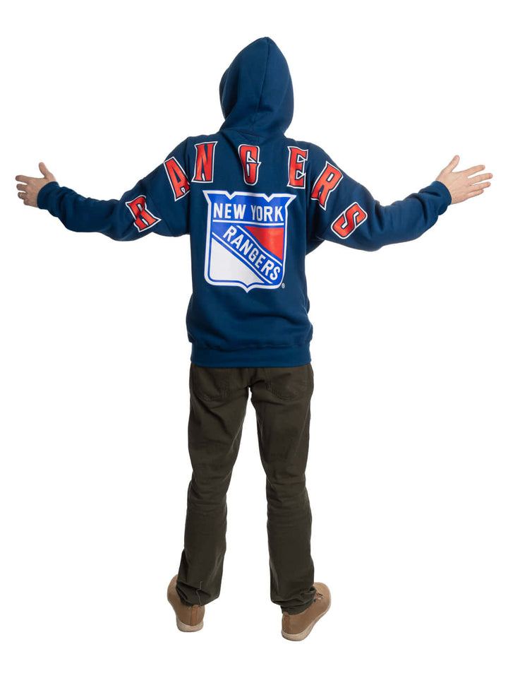 Arm to Arm Calhoun NHL Licensed N.Y. Rangers Ultimate Fan Hoodie
