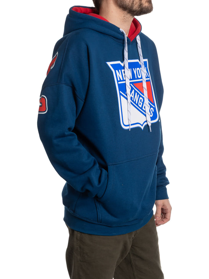 Arm to Arm Calhoun NHL Licensed N.Y. Rangers Ultimate Fan Hoodie