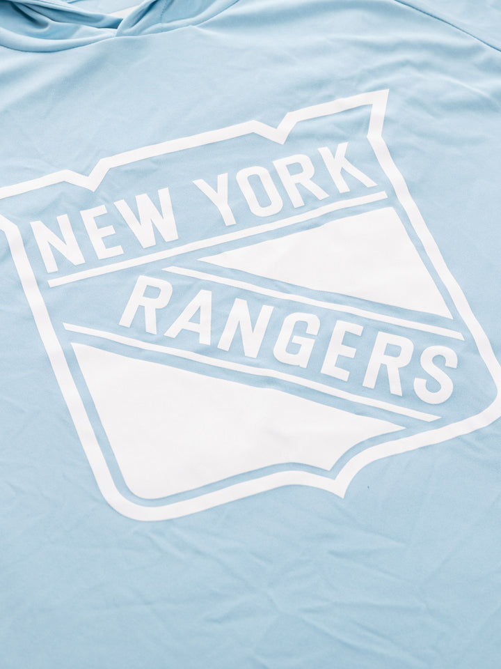 New York Rangers Hooded Rashguard with UV Protection