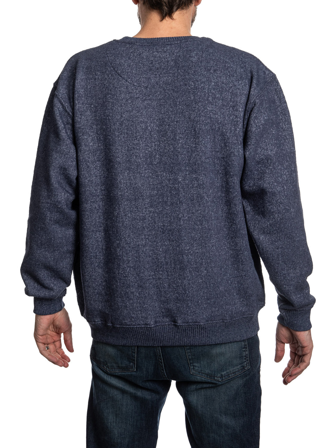 New York Rangers NHL Unisex Cabin Crew Neck Sweater with Chenille logo