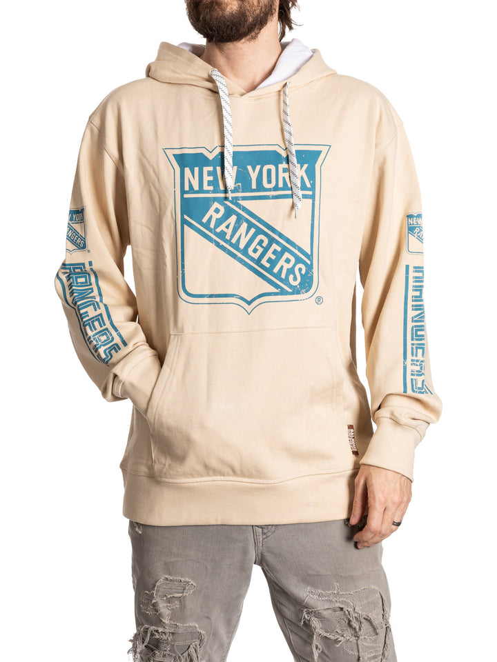 Official Licensed NHL N.Y. Rangers Vintage Vibes Hoodie