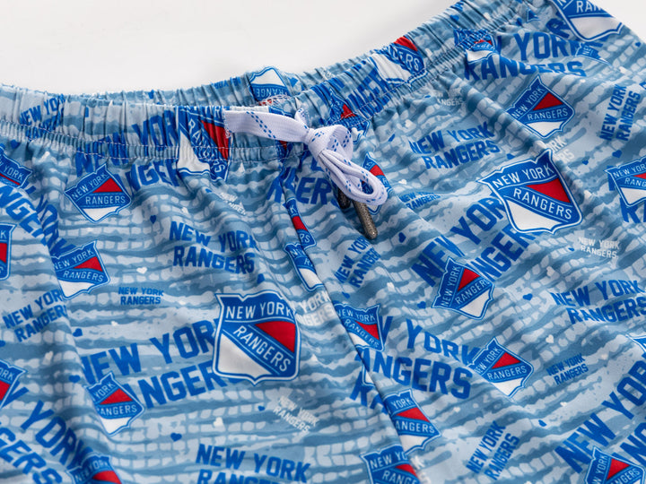 Official NHL Licensed New York Rangers Ladies Lounge Shorts