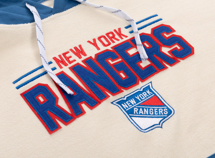 New York Rangers NHL Unisex Reverse Terry Retro Premium Hoodie