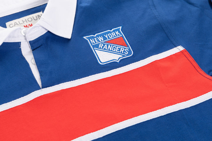Official Licensed NHL New York Rangers Rugby Shirt-Presale