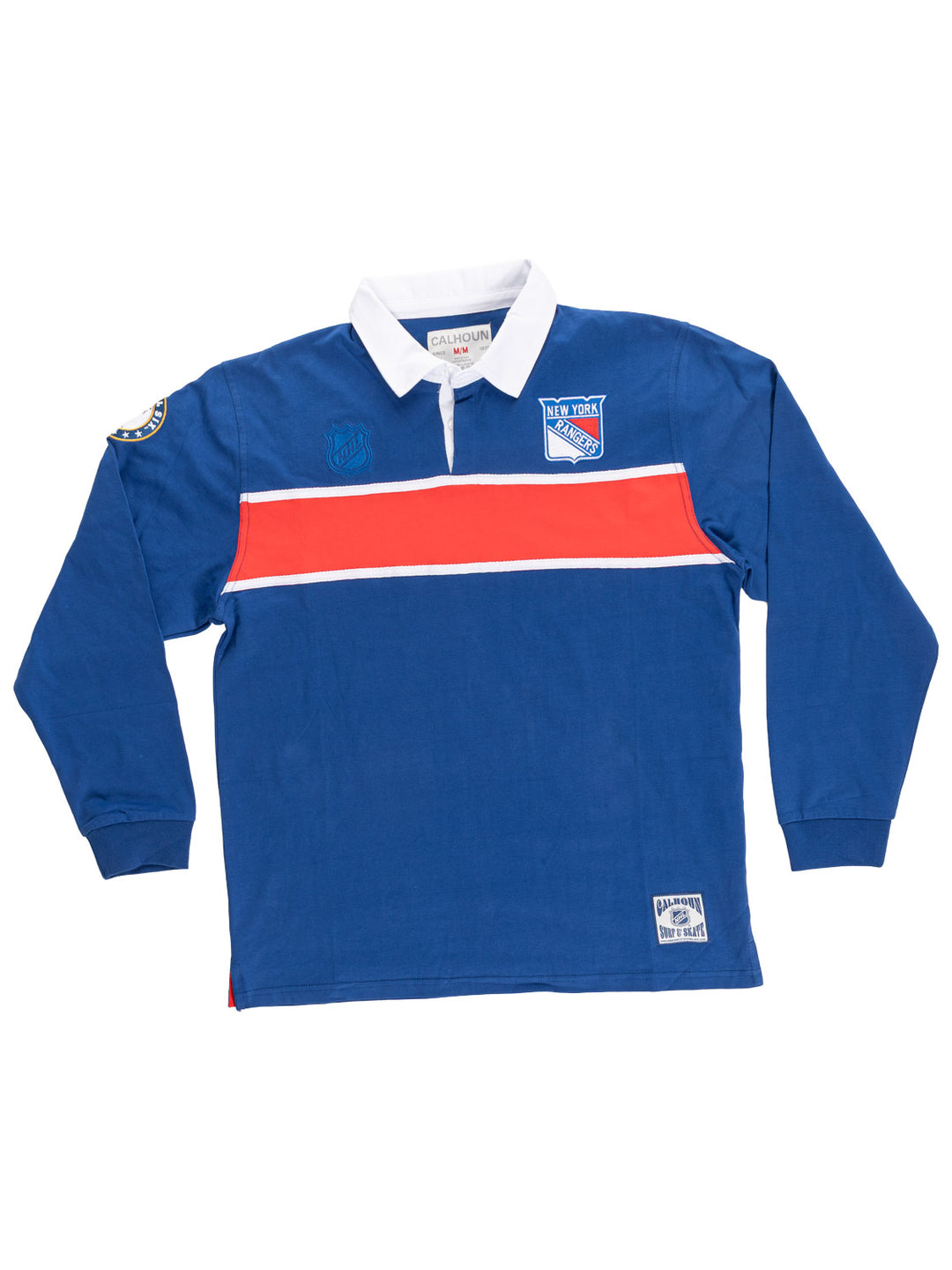 Official Licensed NHL New York Rangers Rugby Shirt-Presale