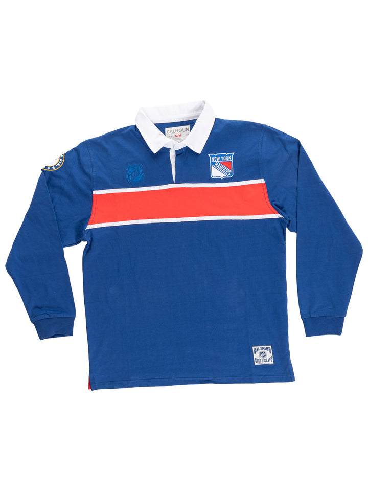 Official Licensed NHL New York Rangers Rugby Shirt-Presale