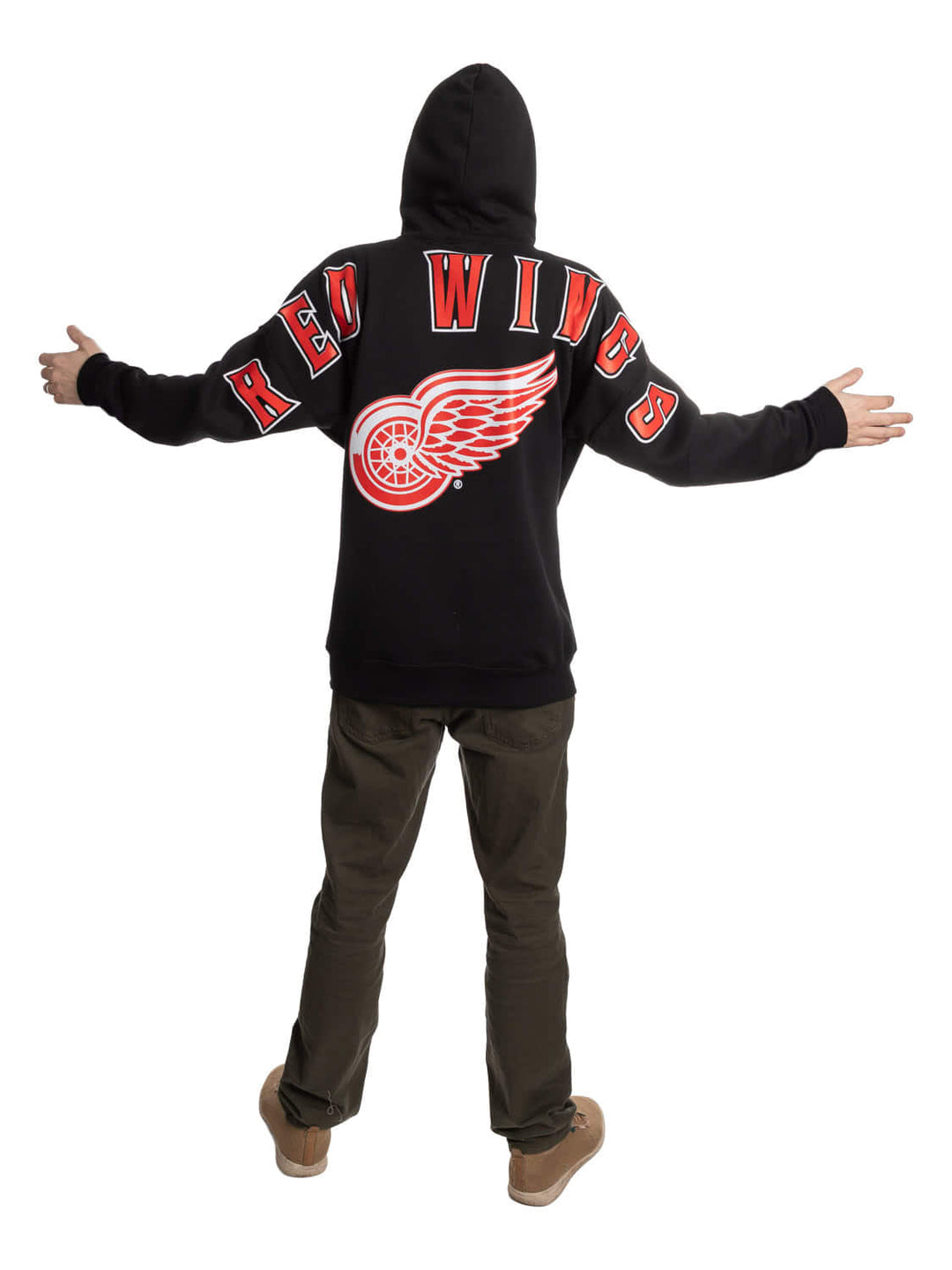 Arm to Arm Calhoun NHL Licensed Detroit Red Wings Ultimate Fan Hoodie