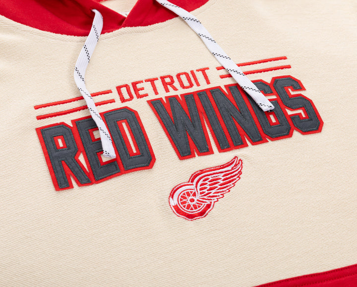 Detroit Red Wings NHL Unisex Reverse Terry Retro Premium Hoodie